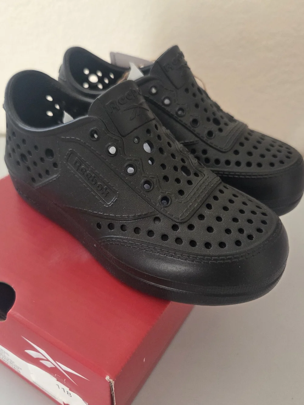 REEBOK Classic Mld Shoes Black Infants 10